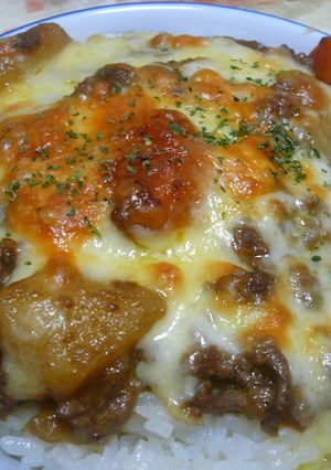 残ったカレーでカレードリア-レシピのメイン写真