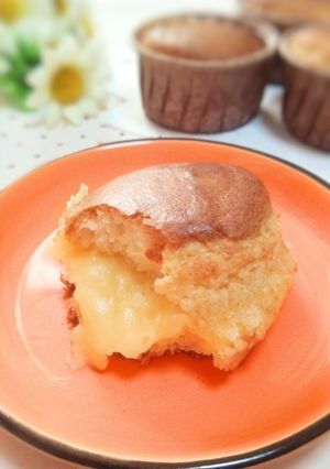 簡単♪とろ～り♪カスタードケーキ-レシピのメイン写真