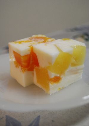 ミルヨーグル寒天-レシピのメイン写真