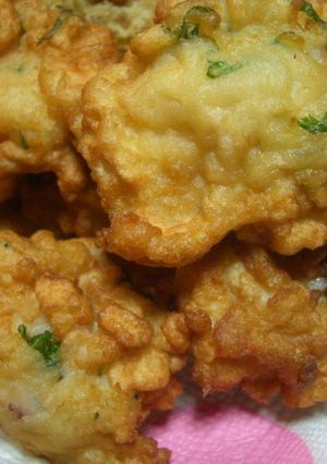 はんぺんでいかと大葉のすり身揚げ-レシピのメイン写真