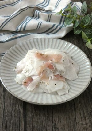 カブと生ハムのサラダ-レシピのメイン写真