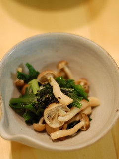 しめじとにらの塩茹で-レシピのメイン写真