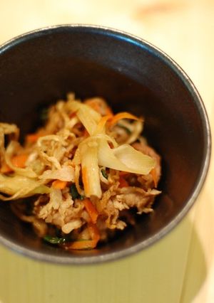 豚肉と切干大根炒め-レシピのメイン写真
