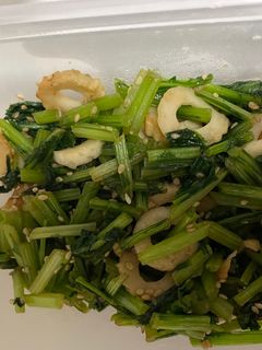 カブの葉とちくわのきんぴら-レシピのメイン写真