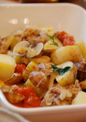 新じゃがと豚とあさりのイタリアン-レシピのメイン写真