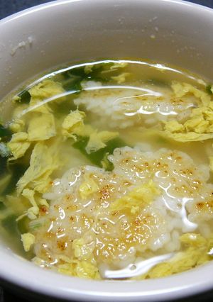 たまごスープdeおこげ風-レシピのメイン写真
