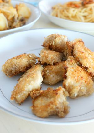 揚げない味付き超簡単★チキンカツ-レシピのメイン写真