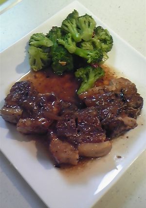 お肉トロトロ★豚バラ肉の赤ワイン煮込み-レシピのメイン写真