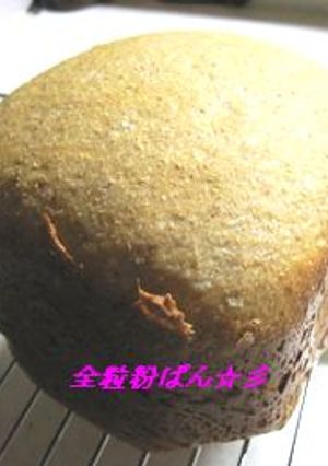ＨＢ　全粒粉５０％豆乳パン（白神こだま）-レシピのメイン写真