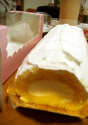 純生ロールケーキ-レシピのメイン写真