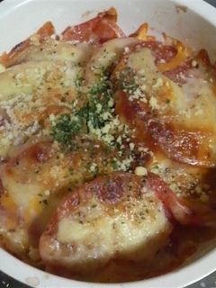 ♪甘くて美味しいトマトのチーズ焼き-レシピのメイン写真