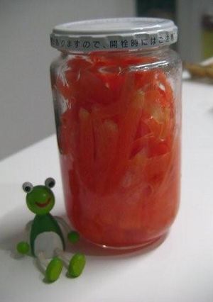 ピーラーで人参の甘酢サラダ-レシピのメイン写真