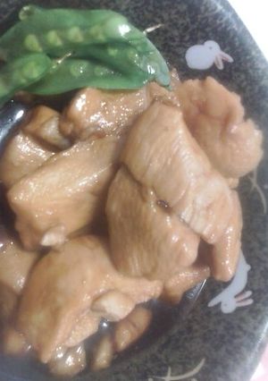 鶏胸肉の炊いたん♪-レシピのメイン写真
