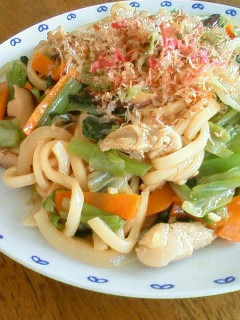 具だくさん☆わが家の焼きうどん-レシピのメイン写真