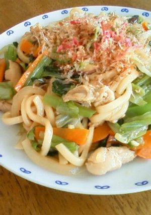 具だくさん☆わが家の焼きうどん-レシピのメイン写真