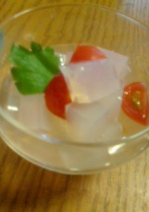 ダイエットおやつ☆寒天トマト-レシピのメイン写真