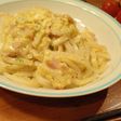 ♪冷凍さぬきうどん♪簡単カルボナーラ