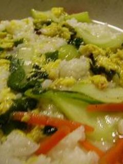 中華風スープ飯-レシピのメイン写真