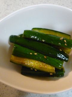 中華風キュウリの漬物-レシピのメイン写真
