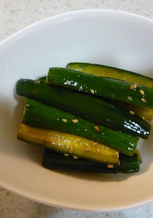 中華風キュウリの漬物-レシピのメイン写真