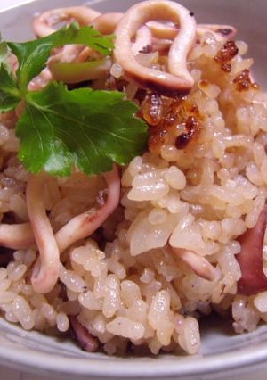 いかの炊き込みご飯-レシピのメイン写真