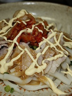 豚キムチうどん-レシピのメイン写真