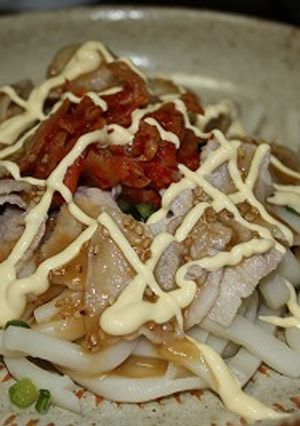 豚キムチうどん-レシピのメイン写真