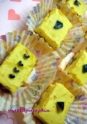 麩が新しいカボチャのしっとりチーズケーキ-レシピのメイン写真