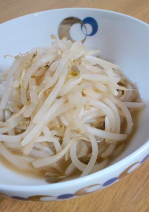 ◆もやしだけ♪もやしのにんにく生姜ポン酢-レシピのメイン写真