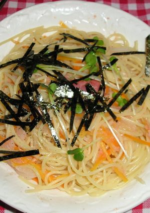 マヨ・バターなしで作るたらこスパゲティ-レシピのメイン写真