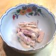 簡単おつまみ♪イカゲソしょうゆマヨ和え