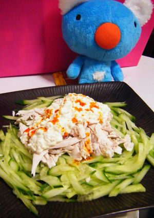 豆腐ドレッシングの棒々鳥サラダ☆-レシピのメイン写真