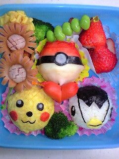 キャラ弁☆ポケモン弁当-レシピのメイン写真