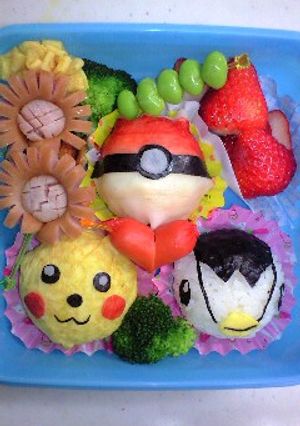 キャラ弁☆ポケモン弁当-レシピのメイン写真
