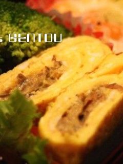 弁当★ごはんがすすむマヨサバ入り玉子焼き-レシピのメイン写真