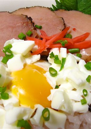 紅の豚丼★スープセット-レシピのメイン写真