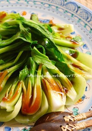 超しゃっきり♪茹であげチンゲン菜-レシピのメイン写真