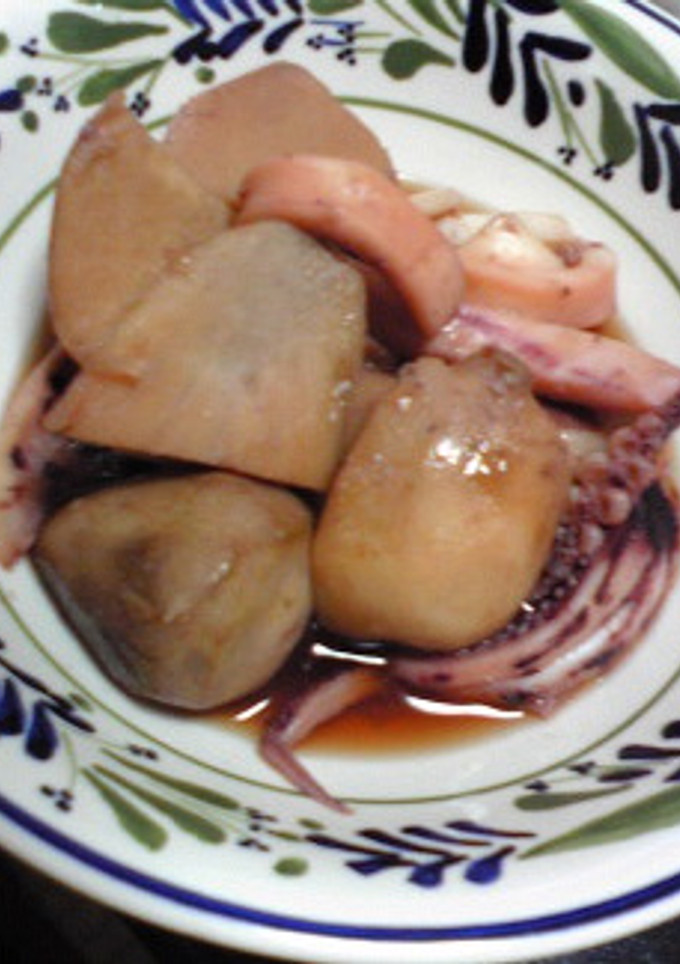 里芋とイカの煮物-レシピのメイン写真