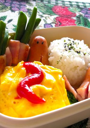 お弁当☆付合せにミニミニオムライス♪-レシピのメイン写真