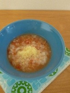 離乳食 ツナとトマトのリゾット-レシピのメイン写真