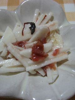 簡単☆長いもの梅肉和え-レシピのメイン写真