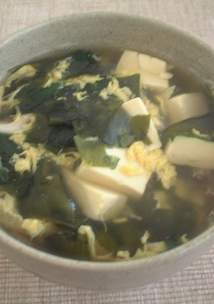 残り物味噌汁たまごスープ-レシピのメイン写真