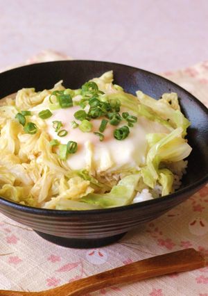 キャベたま丼-レシピのメイン写真