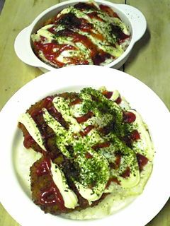 *目玉焼きをのせて♪コロッケ丼*-レシピのメイン写真