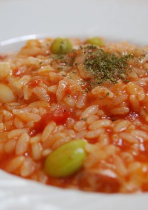 簡単♪トマトチーズリゾット✿-レシピのメイン写真