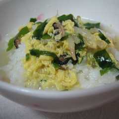 รูปของ ＠＠もやしチーズスープ飯＠＠