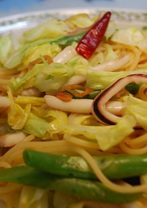 キャベツの和風パスタ(GBS風味)-レシピのメイン写真