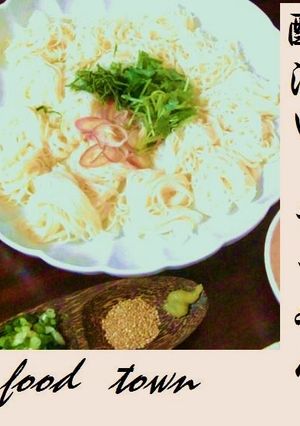 夏味☆酢洗い☆そうめん......始めました♥すっぱ系-レシピのメイン写真