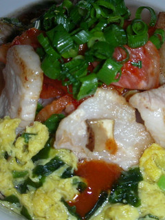ガッツリ食べたい時のスープ飯 キムチ味-レシピのメイン写真