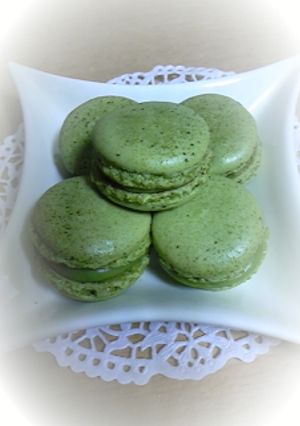 大好き！ ☆抹茶マカロン☆　（写真付き）-レシピのメイン写真
